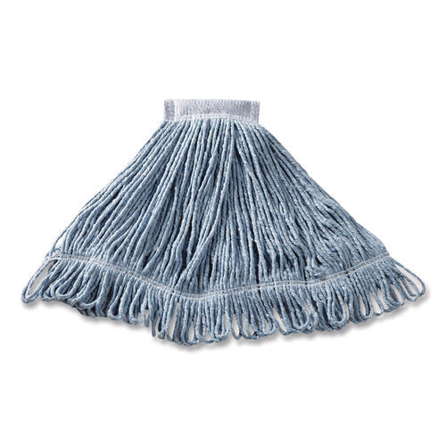 Super Stitch Blend Mop, Cotton/synthetic, Medium, Blue