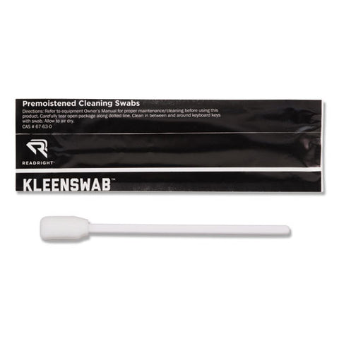 Kleenswabs Printer Cleaner Swabs, 25/box