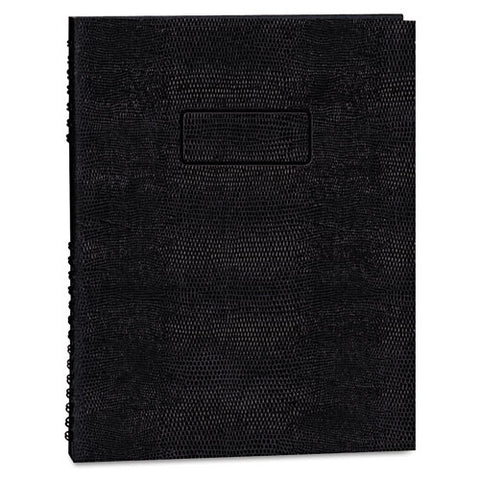 Ecologix Notepro Executive Notebook, 1-subject, Medium/college Rule, Black Cover, (100) 11 X 8.5 Sheets