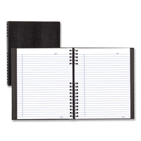 Notepro Notebook, 1-subject, Medium/college Rule, Black Cover, (150) 11 X 8.5 Sheets