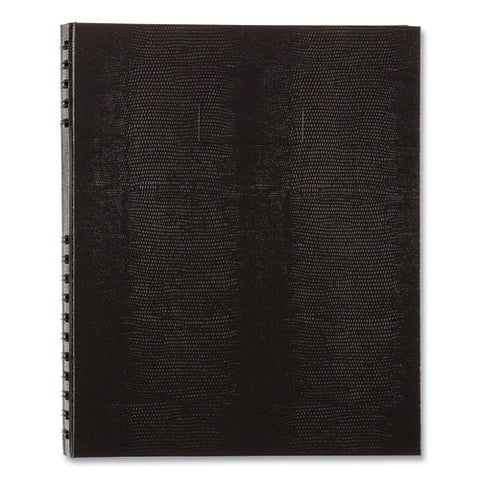 Notepro Undated Daily Planner, 10.75 X 8.5, Black Cover, Undated