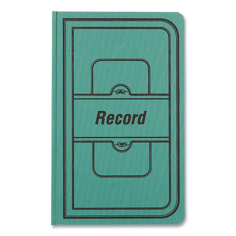 Tuff Series Record Book, Green Cover, 12 X 7.5 Sheets, 300 Sheets/book