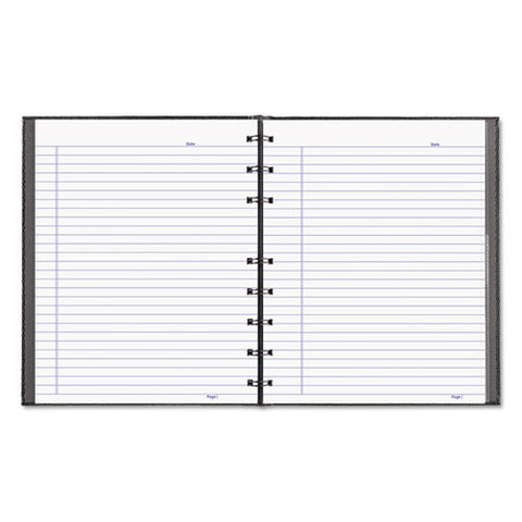 Notepro Notebook, 1-subject, Narrow Rule, Black Cover, (75) 9.25 X 7.25 Sheets