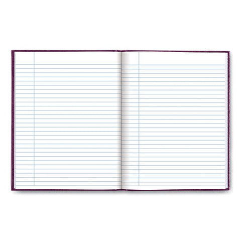 Executive Notebook, 1-subject, Medium/college Rule, Grape Cover, (72) 9.25 X 7.25 Sheets