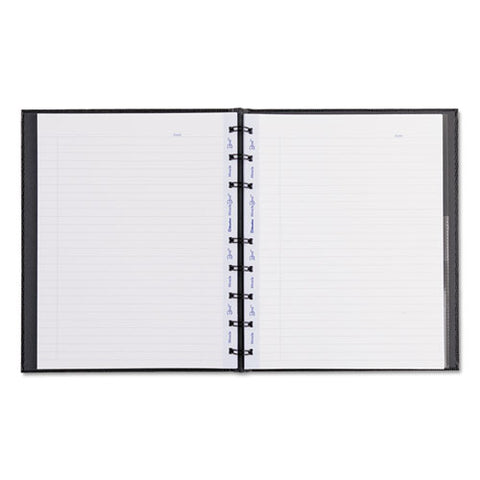 Miraclebind Notebook, 1-subject, Medium/college Rule, Black Cover, (75) 9.25 X 7.25 Sheets