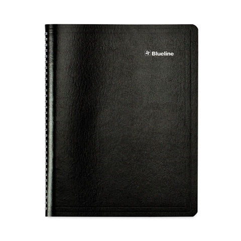 Academic Monthly Planner, 11 X 8.5, Black Cover, 14-month (july To Aug): 2024 To 2025