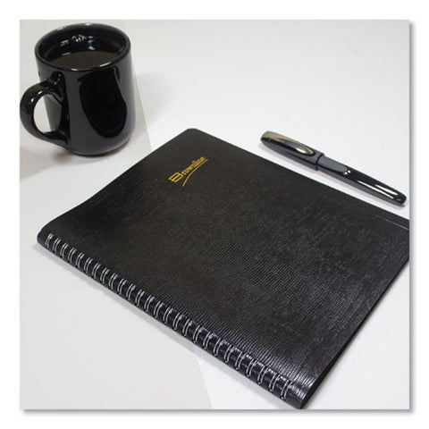 Essential Collection 14-month Ruled Monthly Planner, 8.88 X 7.13, Black Cover, 14-month: Dec 2024 To Jan 2026