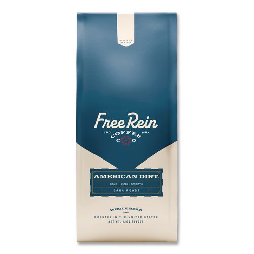 American Dirt Whole Bean Coffee, 12 Oz Packet