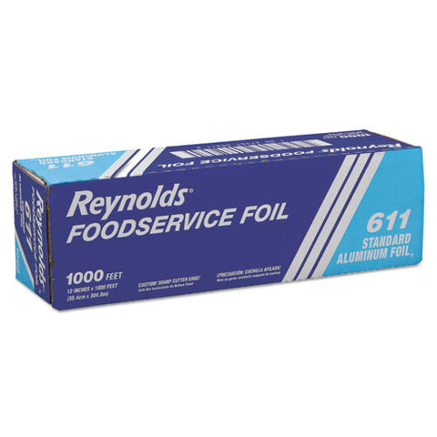 Standard Aluminum Foil Roll, 12" X 1,000 Ft