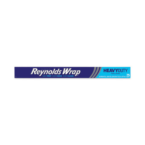 Heavy Duty Aluminum Foil Roll, 18" X 75 Ft, 20 Rolls/carton