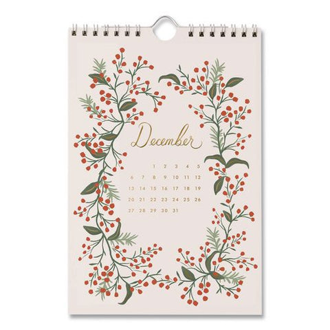 Strawberry Fields Monthly Wall Calendar, 6 X 9, Multicolor Sheets, 12-month (jan To Dec): 2026