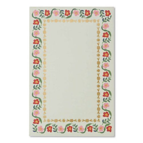 Delphine Notepad, (75) Multicolor 4.25 X 6.5 Sheets