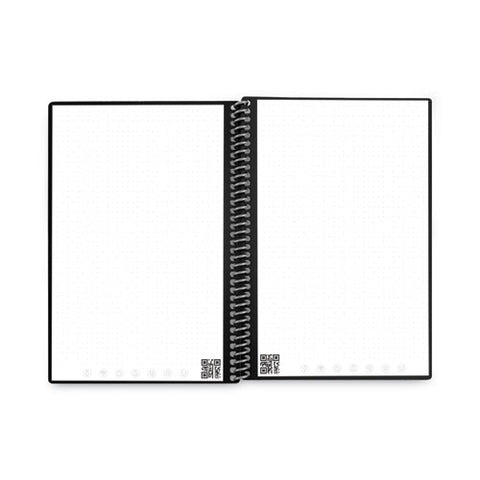 Fusion Smart Notebook, Seven Assorted Page Formats, Gray Cover, (21) 11 X 8.5 Sheets