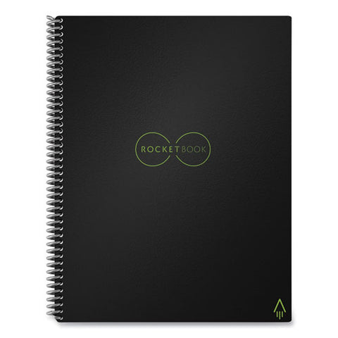 Core Smart Notebook, Dotted Rule, Black Cover, (16) 11 X 8.5 Sheets