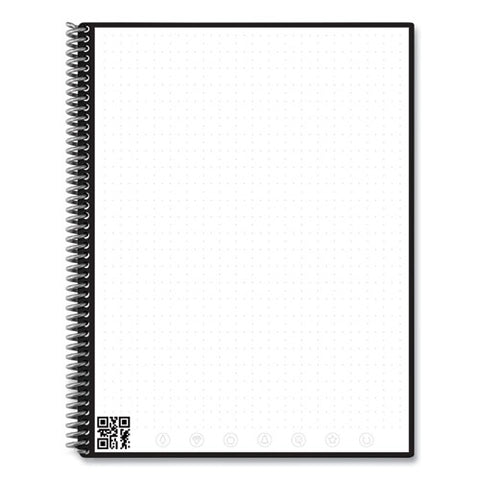 Core Smart Notebook, Dotted Rule, Black Cover, (16) 11 X 8.5 Sheets