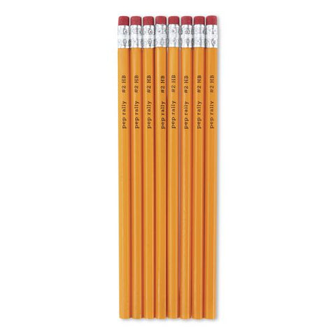 Wooden Pencil, 2.1 Mm, #2 Medium Lead, Yellow Barrel, 8/pack