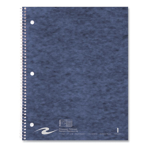 Stasher Wirebound Notebooks, 1-subject, Narrow Rule, Randomly Assorted Cover, (100) 11 X 9 Sheets, 24/carton