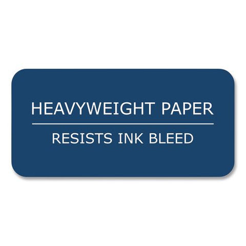Heavyweight Biobased Filler Paper, Side: 3-hole, 8.5 X 11, Medium/college Rule, 100/pack