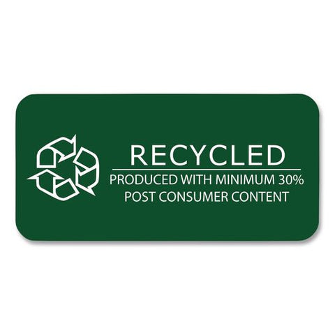 Recycled Legal Pad, Wide/legal Rule, (40) Canary 8.5 X 11 Sheets