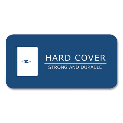 Hardcover Marble Composition Book, Unruled, Blue Marble Cover, (100) 9.75 X 7.5 Sheets, 24/carton