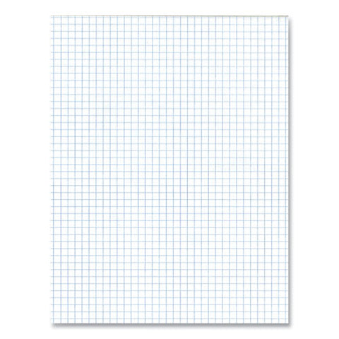 Gummed Pad, 4 Sq/in Quadrille Rule, 50 White 8.5 X 11 Sheets, 72/carton