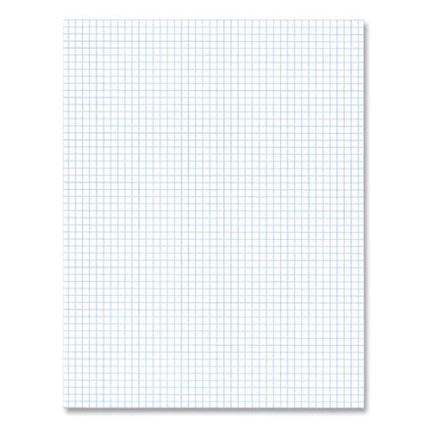 Gummed Pad, 5 Sq/in Quadrille Rule, 50 White 8.5 X 11 Sheets, 72/carton