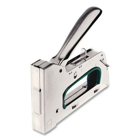 Pro R34e Heavy-duty Staple Gun, 1/4" To 9/16" Flatwire Staples
