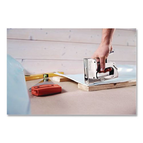 Pro R34e Heavy-duty Staple Gun, 1/4" To 9/16" Flatwire Staples