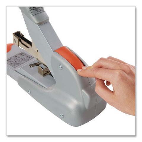 Duax Heavy-duty Stapler, 20 To 170 Sheet Capacity, Silver/orange