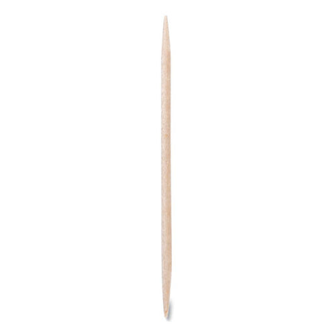 Round Wood Toothpicks, 2.5", Natural, 800/box, 24 Boxes/case, 5 Cases/carton, 96,000 Toothpicks/carton