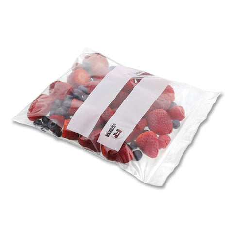 Zipper Bags, Quart, 7" X 7.99", Clear, 500/carton