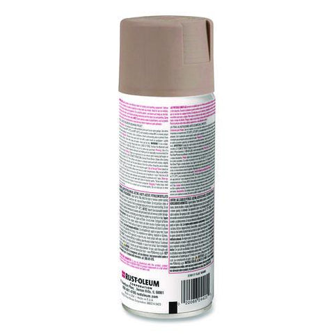 Camouflage Spray Paint, Flat Khaki, 12 Oz Aerosol Can, 6/carton