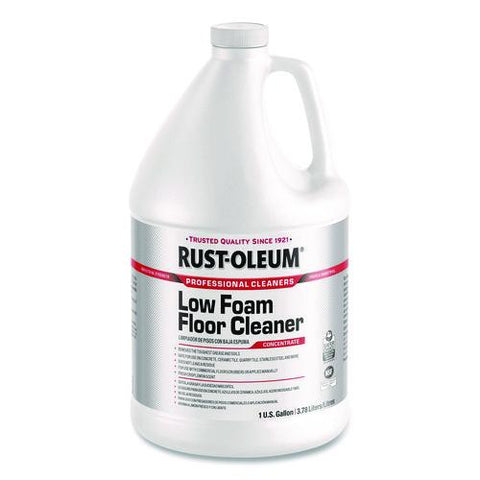 Professional Low Foam Floor Cleaner Concentrate, Lemon Scent, 1 Gal Bottle, 4/carton