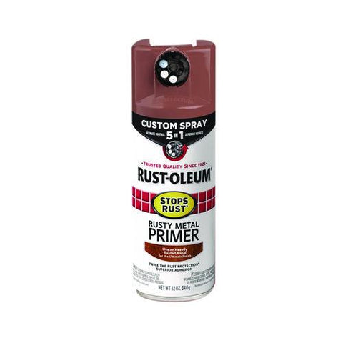 Stops Rust 5-in-1 Spray Paint, Rusty Metal, 12 Oz Aerosol Can