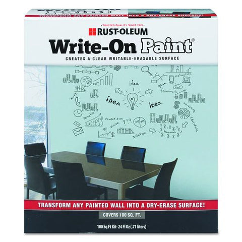 Write-on Paint, Interior, Matte Clear, 24 Oz Pouch