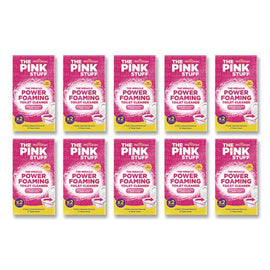 Miracle Foaming Toilet Powder, Fruity Scent, 3.5 Oz Box, 10/carton