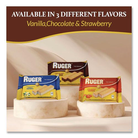 Wafers, Chocolate, 2.12 Oz Packet, 12/box
