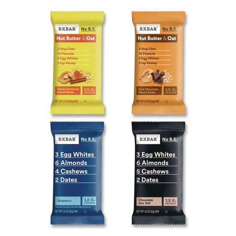 Protein Bar Variety Pack, Assorted Flavors And Sizes, 48 Bars/carton