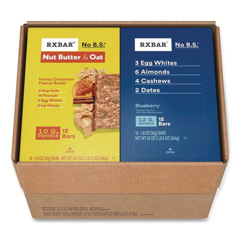 Protein Bar Variety Pack, Assorted Flavors And Sizes, 48 Bars/carton