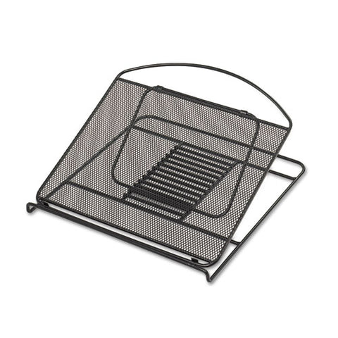 Onyx Mesh Laptop Stand, 12.25" X 12.25" X 2", Black