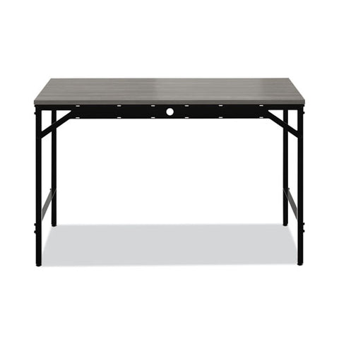 Simple Work Desk, 45.5" X 23.5" X 29.5", Gray