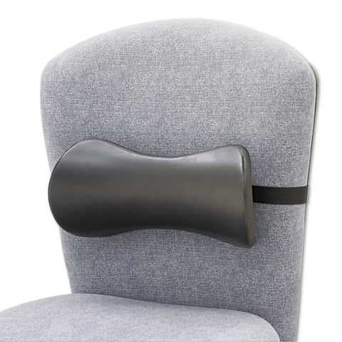 Lumbar Support Memory Foam Backrest, 14.5 X 3.75 X 6.75, Black