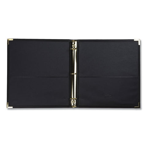 Classic Collection Ring Binder, 3 Rings, 1" Capacity, 11 X 8.5, Black