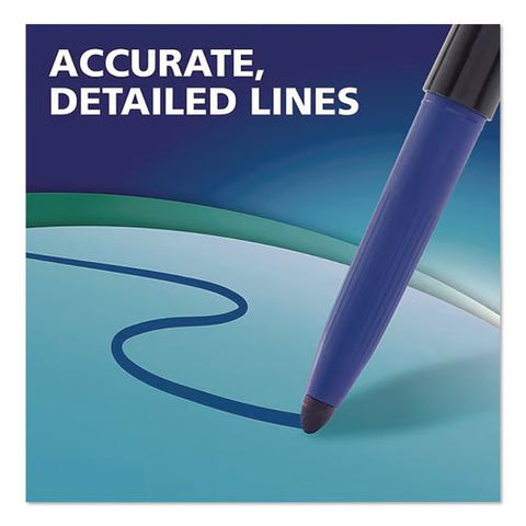 Wet Erase Marker, Fine Bullet Tip, Blue, 144/carton