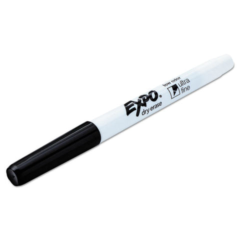 Low-odor Dry-erase Marker, Extra-fine Bullet Tip, Black