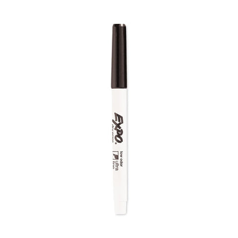 Low-odor Dry-erase Marker, Extra-fine Bullet Tip, Black