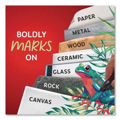Creative Markers, Fine Tip Bullet Tip, Assorted, 24/pack