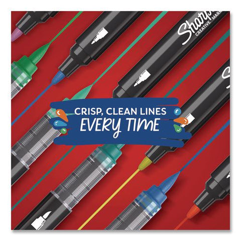 Water-based Paint Markers, Bullet Tip, Orange, 6/box