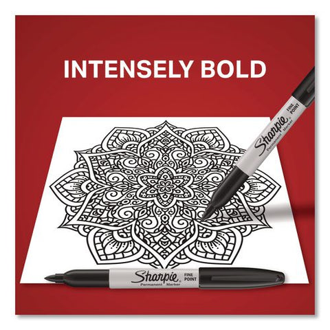 Fine Tip Permanent Marker, Black