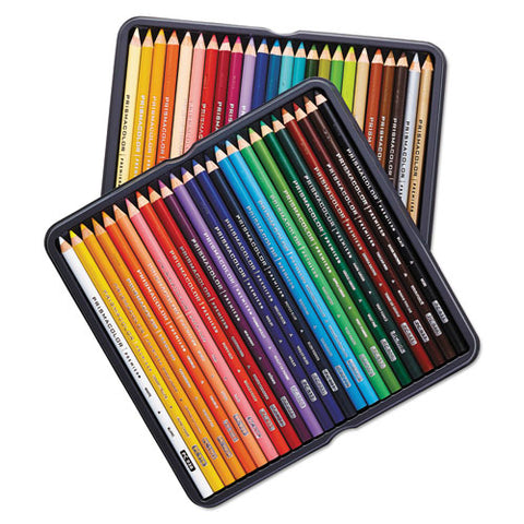 Premier Colored Pencil, 3 Mm, 2b, Assorted Lead And Barrel Colors, 48/set